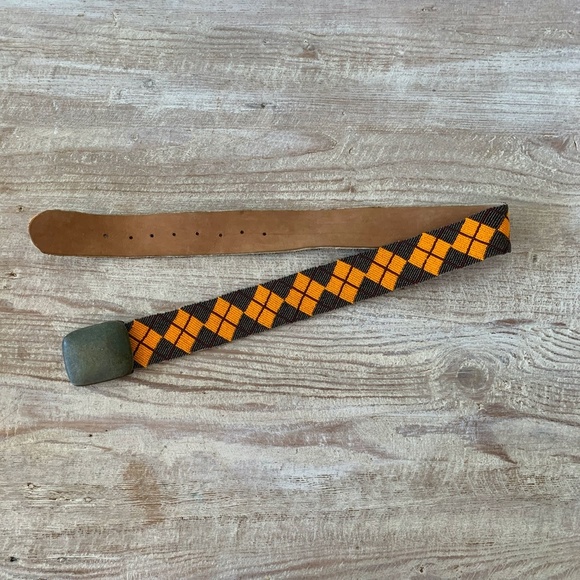 Vintage Romeo Gigli Beaded Belt